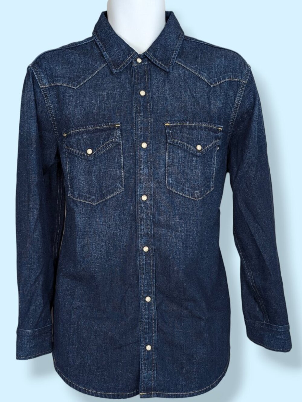 AG Aiden Dark Wash Western Shirt